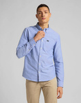 LEE BUTTON DOWN WASHED BLUE L880KULR